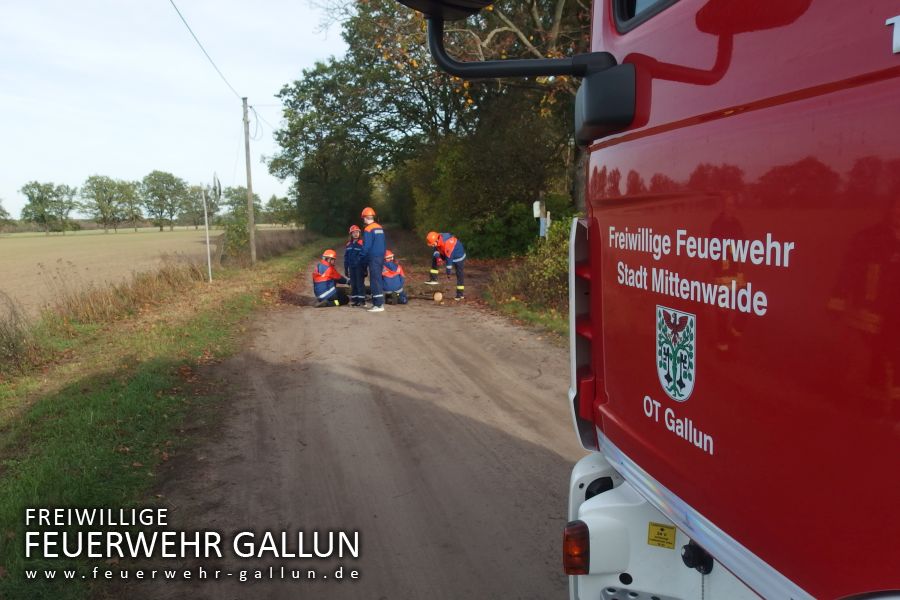 Berufsfeuerwehr-Wochenende unserer Jugendfeuerwehr